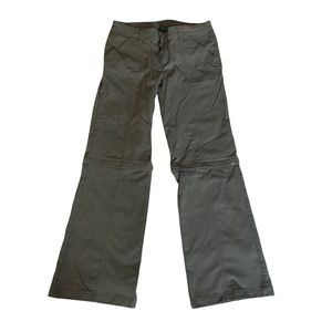 Prana gray convertible hiking pants 10